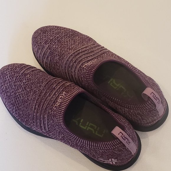Kuru Stride Slip On Sneakers Size 8 Purple - Picture 4 of 12